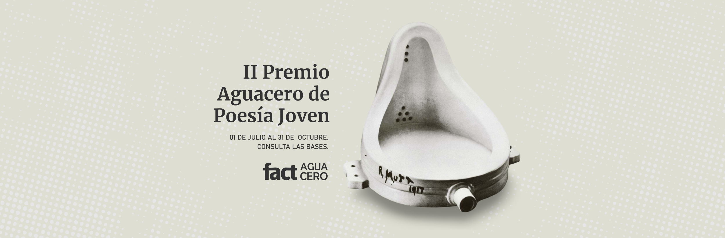 II Premio Aguacero de Poesía Joven. Convocatoria abierta ¡Enviá tu manuscrito! Lee las bases completas.